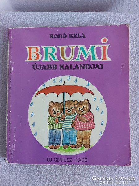 Bodó Béla Brumi újabb kalandjai 1989-es kiadás szép állapotban