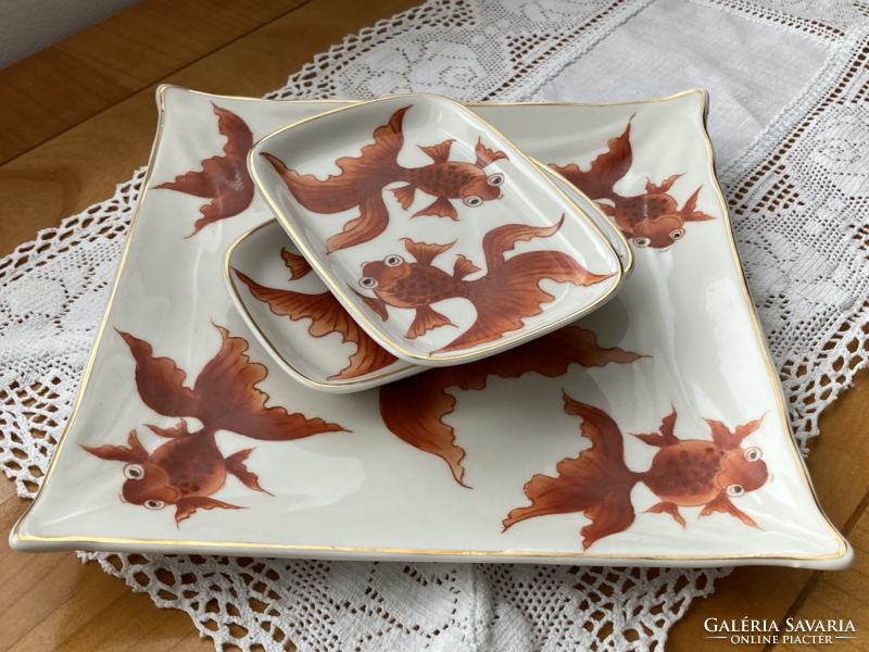 Goldfish porcelain set, Karolina Lehman