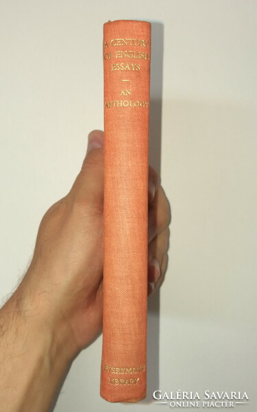 A century of english essays by ernest rhys (1948) is a book in english