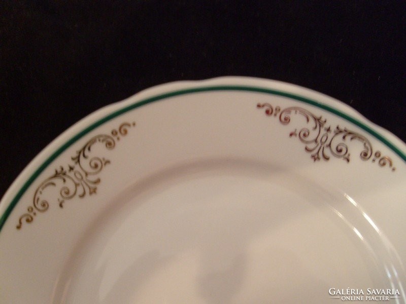 Monarchia beli 6-db bohemia MÉLYÍTETT süteményes tányérok hibátlanok 19.5 cm