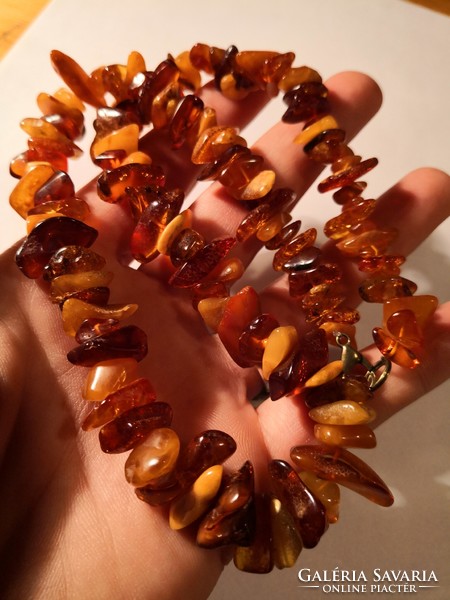 Genuine amber necklace