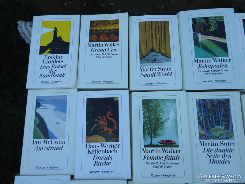 Német nyelvű regények darabáron DIOGENES könyvkiadó