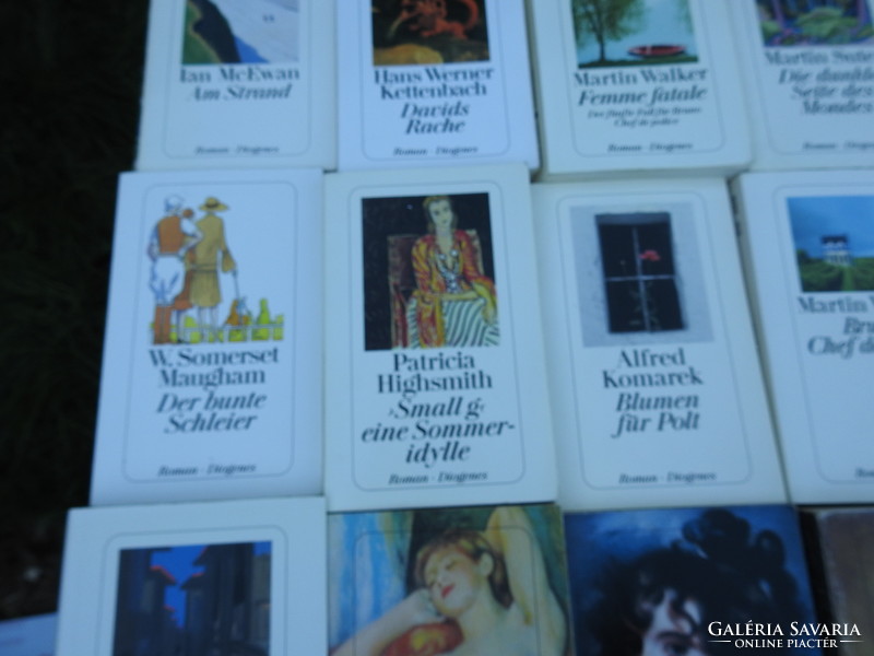 Német nyelvű regények darabáron DIOGENES könyvkiadó
