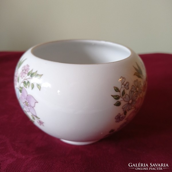 Zsolnay flower pattern pot