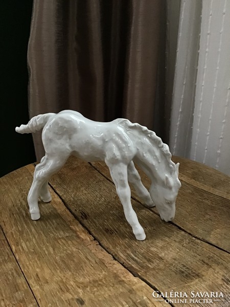 Antique schaubach kunst porcelain horse figurine