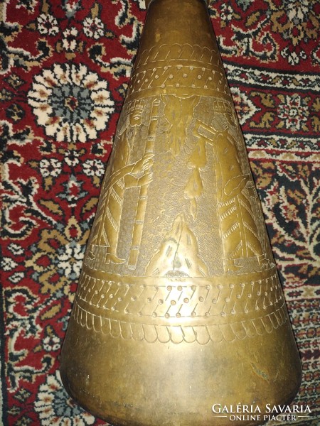 Antik Keleti perzsa réz váza 57,5cm