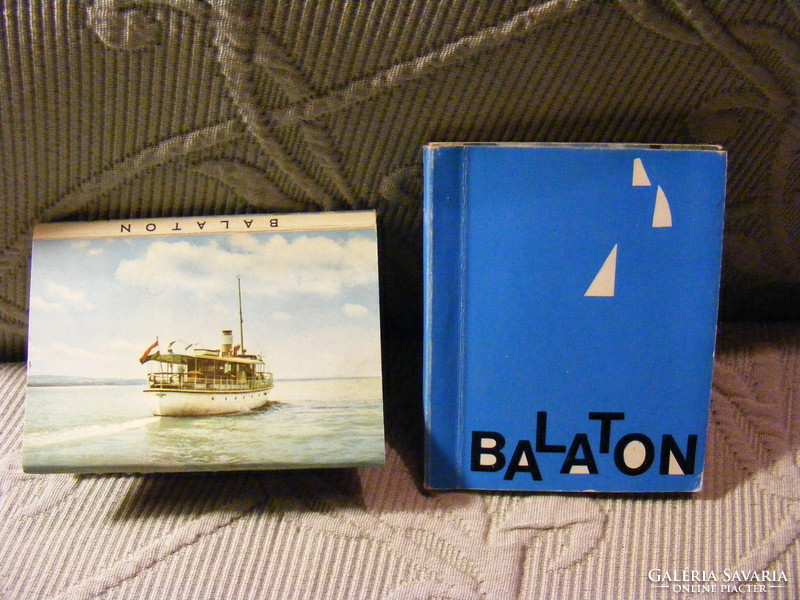 2 db Balaton leporello képek