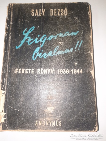 Black Book: 1939-1944. HUF 4,900.