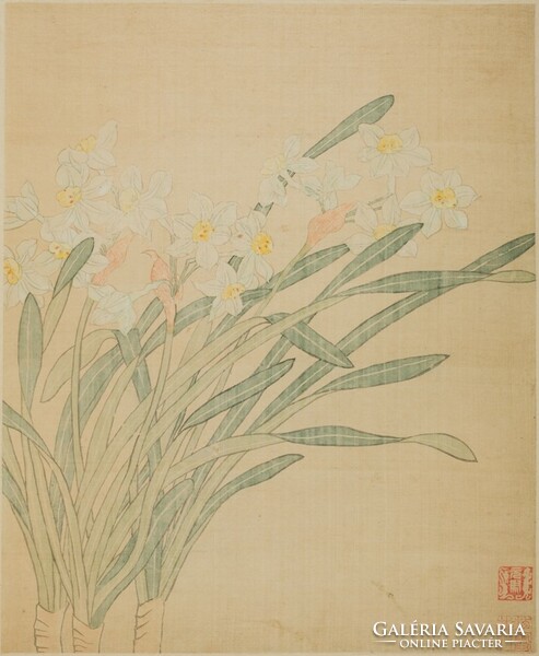 Ma yuanyu - daffodil - canvas reprint