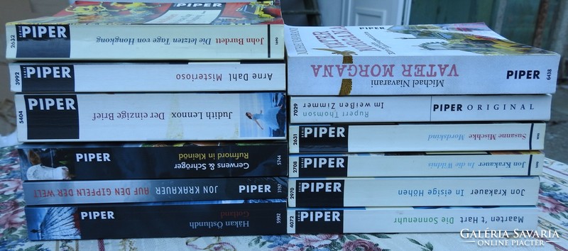Német nyelvű regények darabáron PIPER könyvkiadó