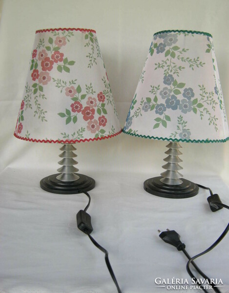 Hungária iparvész hsz retro night lamp pair of metal lamps