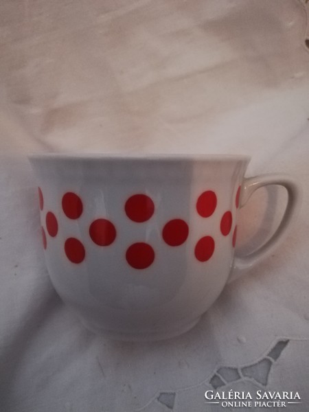 Polka dot cup