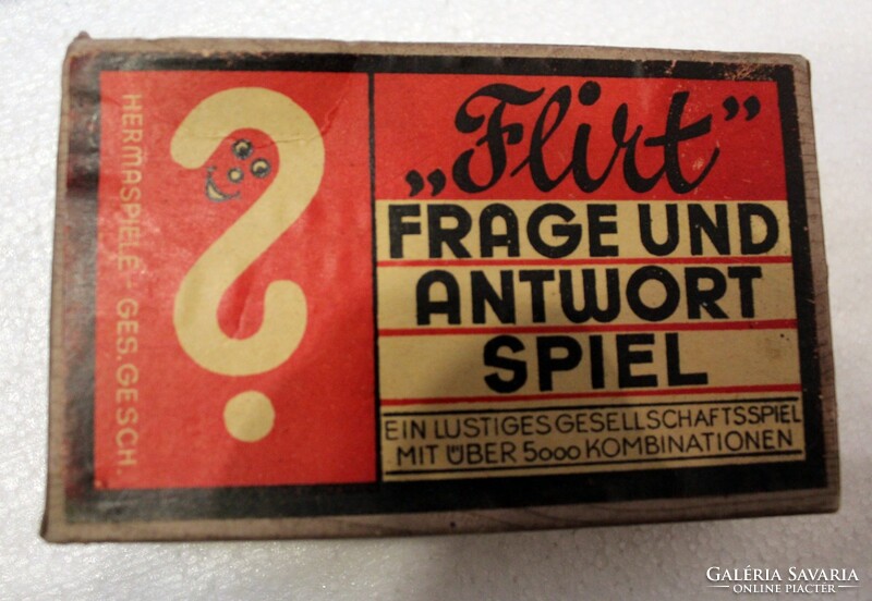 Frage und antwort - question-and-answer game in German