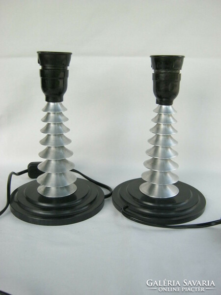 Hungária iparvész hsz retro night lamp pair of metal lamps