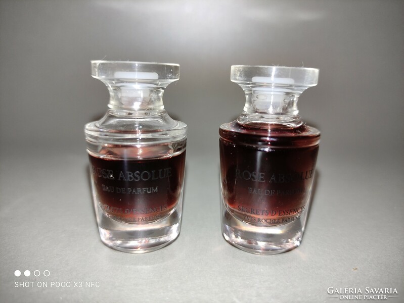 Yves rocher rose absolute edp mini perfume 5 ml secrets d'essences