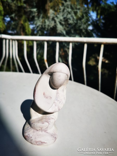 Marble female figure, statue
