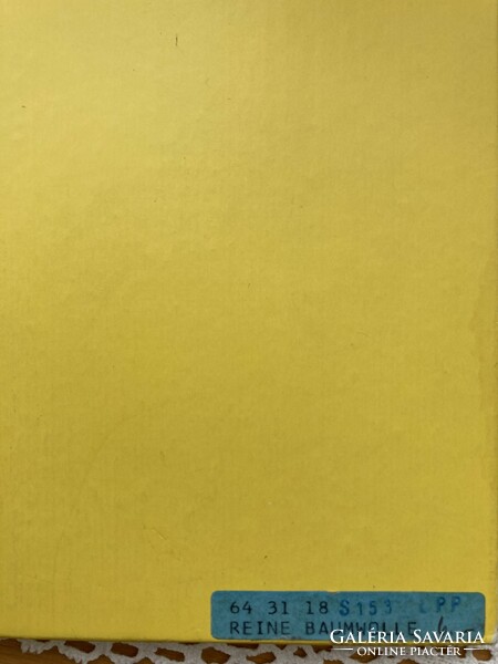 Monogramos hímzett sárga női zsebkendő