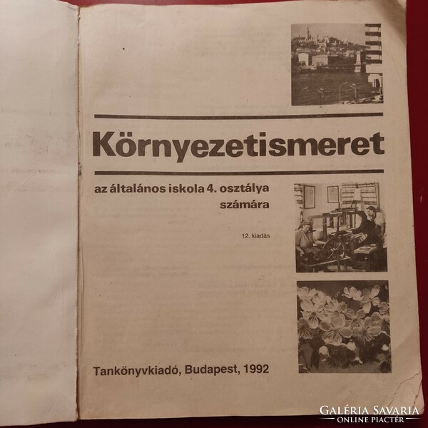 Környzetismeret, 4. osztály, 1992.