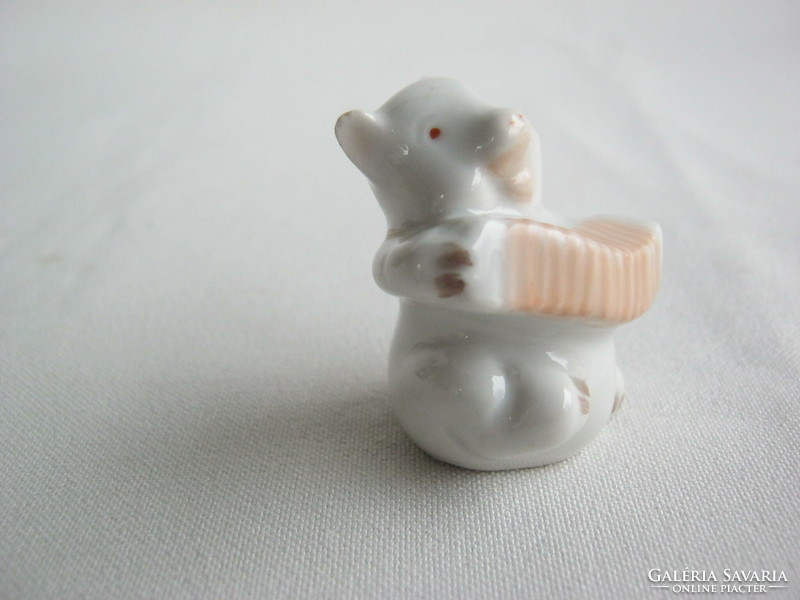 Happy little pig from Herend porcelain