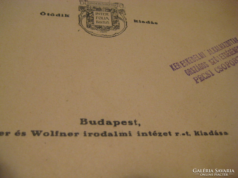 Rákosi Victor  :  Hős Fiúk   ,  regénytörténet  1848  ....Singer- Wolfner  kiadó