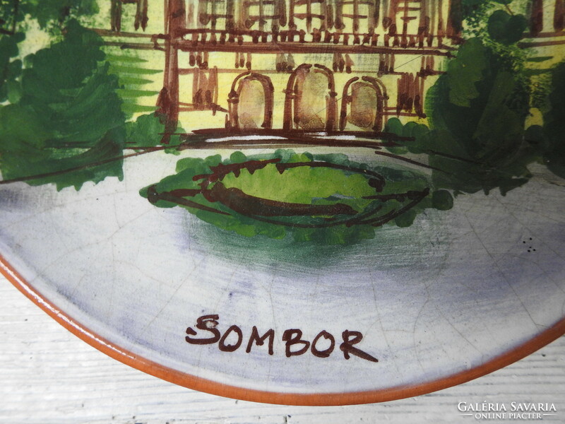 Sombor - kerámia falitál