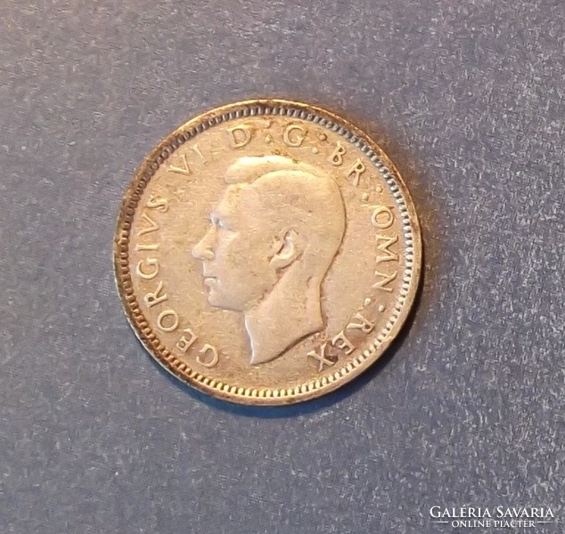 Great Britain 6 pence 1945