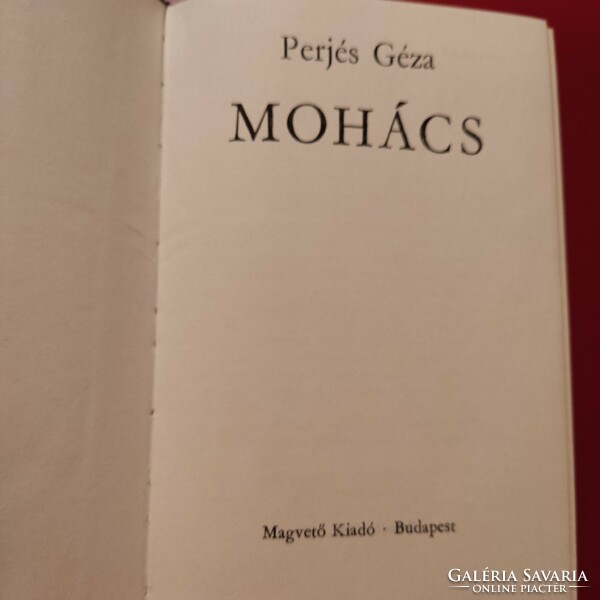 Perjés Géza: Mohács, 1979.