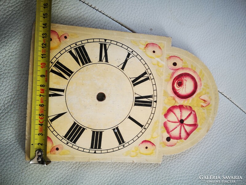 Antik óra számlap Shotten, de elemes projekthez is stb szerkezeteket. Legalább 100 éves.