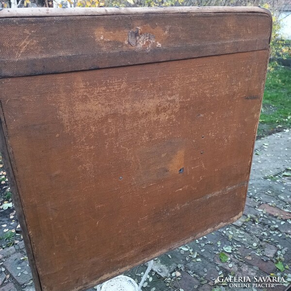 Old traveling chest - wood