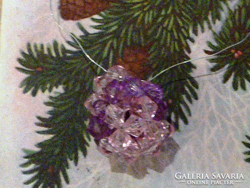 Retro pearl Christmas tree ornaments
