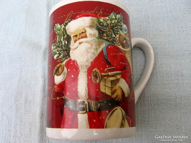 Retro nostalgia Santa rbg mug