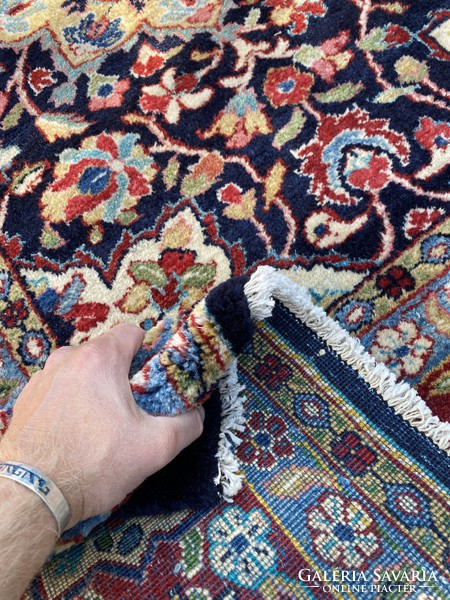 Huge semi antique handmade sarough Persian rug 265x380