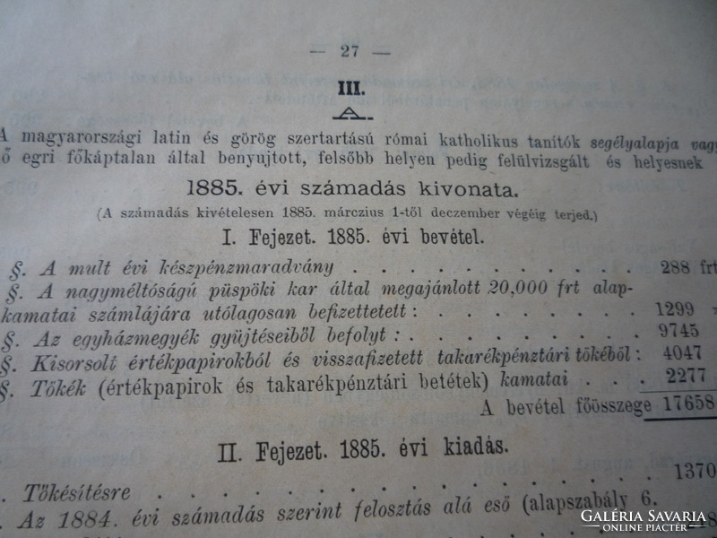 Nagyváradi Pásztorlevelek 1886.