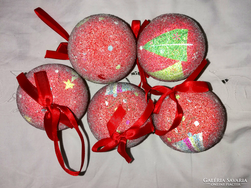 Nagyméretű gömb karácsonyfadísz csomag