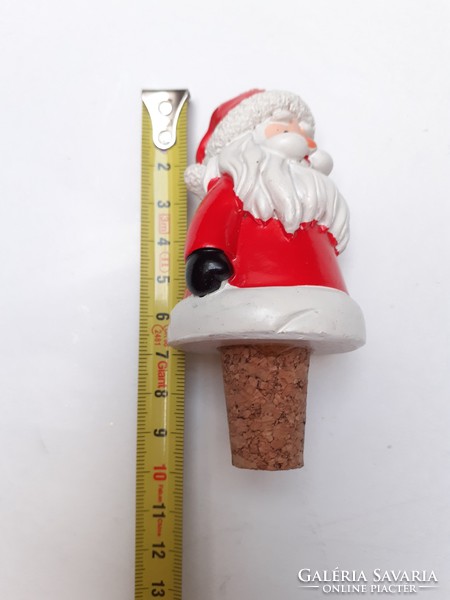 Santa Claus glass stopper Santa gift stopper