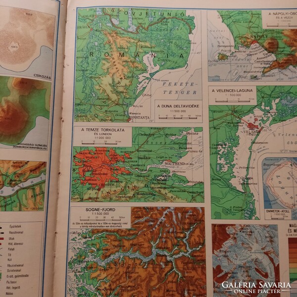 Geographical atlas for secondary schools, 1963.