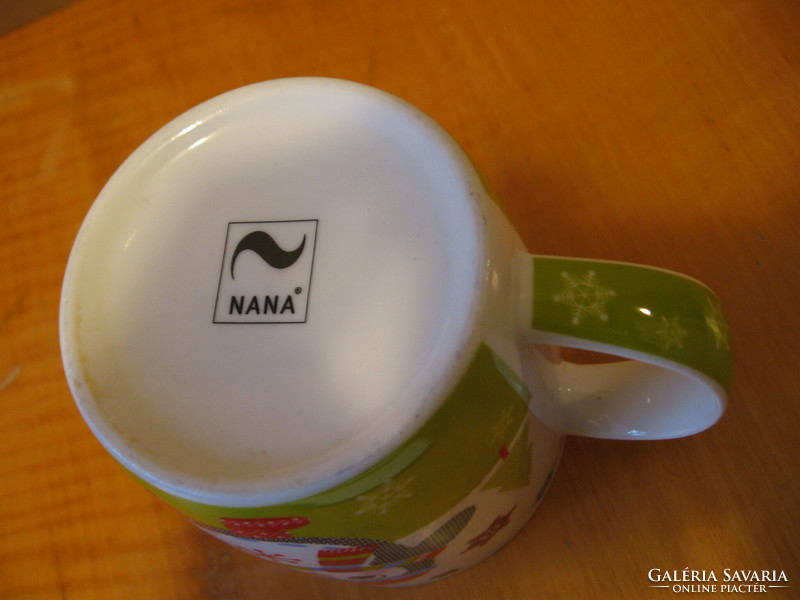 Christmas penguin nana mug