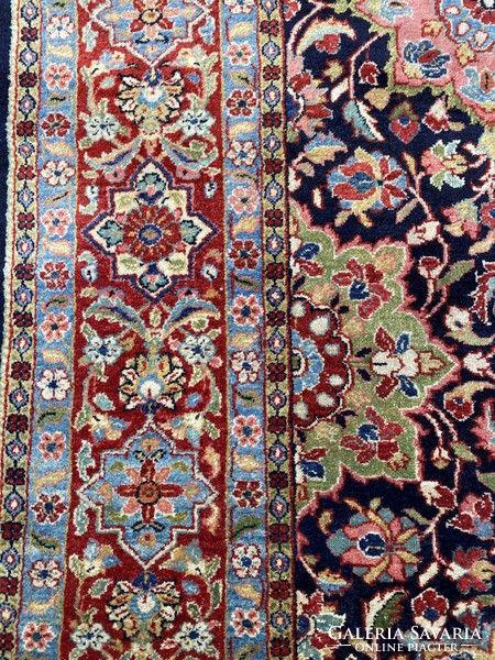 Huge semi antique handmade sarough Persian rug 265x380