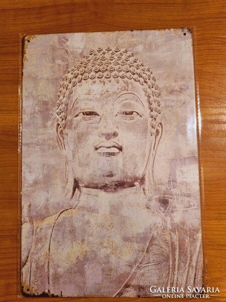 Buddha vintage metal sign new! (47-7371)