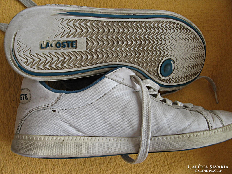 Retro eredeti Lacoste bőr edző cipő Vietnam