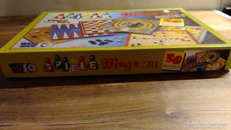 Retro board game - spiele magazine - with 50 game options