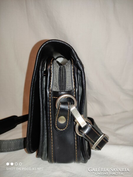 Now it's really worth taking!!! Vintage samsonite shoulder bag handbag in pearl canvas and leather