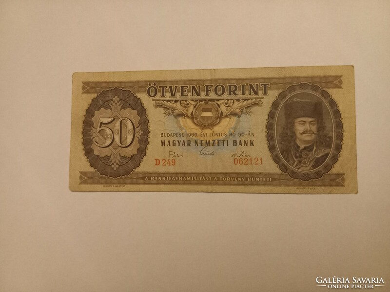 50 forints from 1969