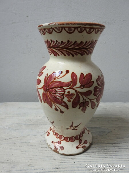 HMV - Antik hódmezővásárhelyi kerámia váza