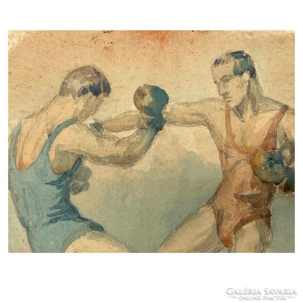 Alexander the Great: boxing men (f 333)