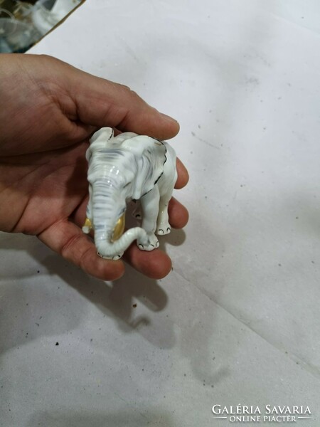 Old porcelain elephant