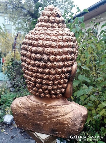 2 db. Buddha fej / szobor.