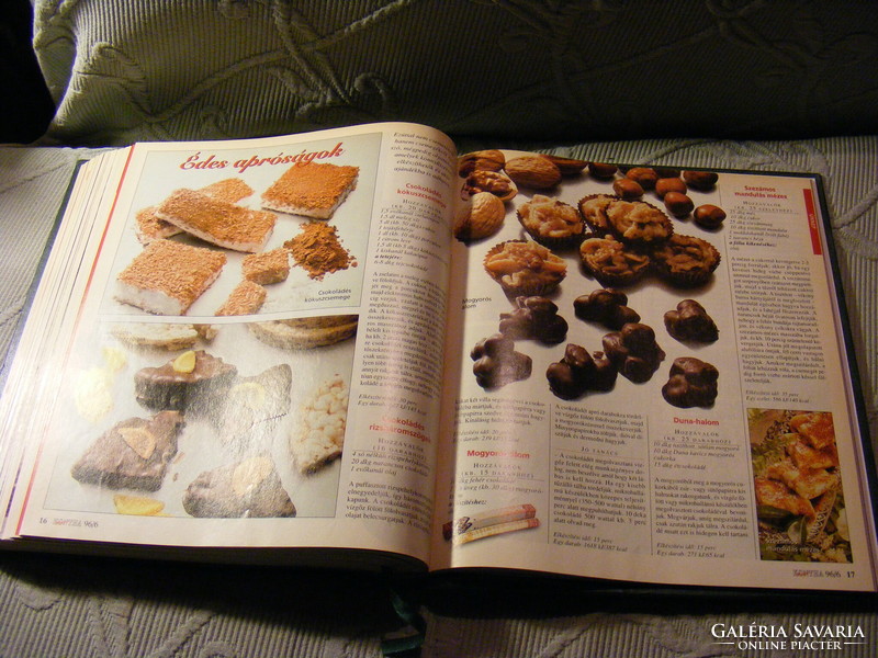 Hungarian kitchen - gastronomic magazine 1996 full year bound together