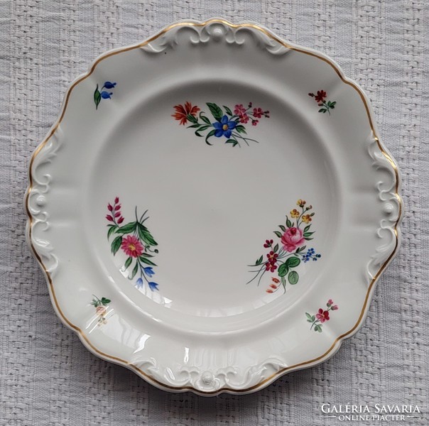 Alt wien antique Viennese porcelain plate from 1844 Biedermeier period in perfect condition