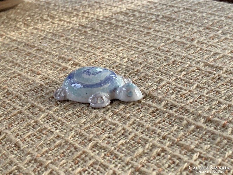 Mini kerámia teknős, teknősbéka